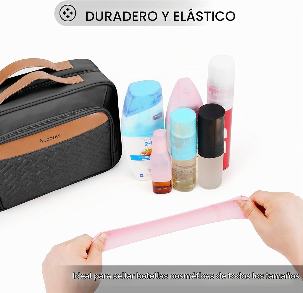 Neceser colgante de viaje para mujeres y hombres, con 8 fundas de s...