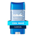 Gillette Gel transparente antitranspirante\/desodorante (paquete de 6)
