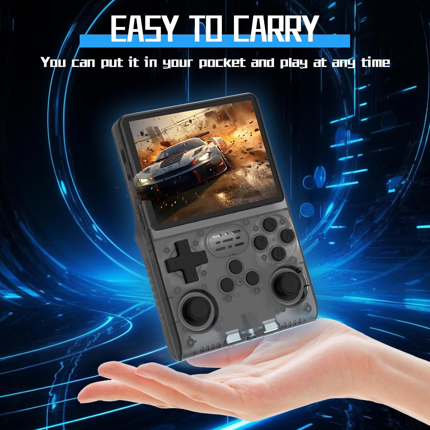 RegiisJoy 30000 en 1 consola de juegos portátil, pantalla IPS de 3....
