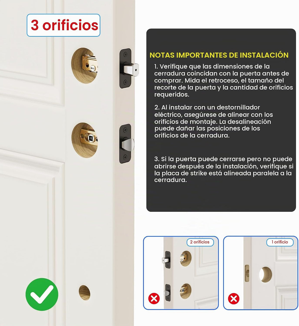Veise VE06-H Juego de Cerradura Inteligente para Puerta Delantera,...