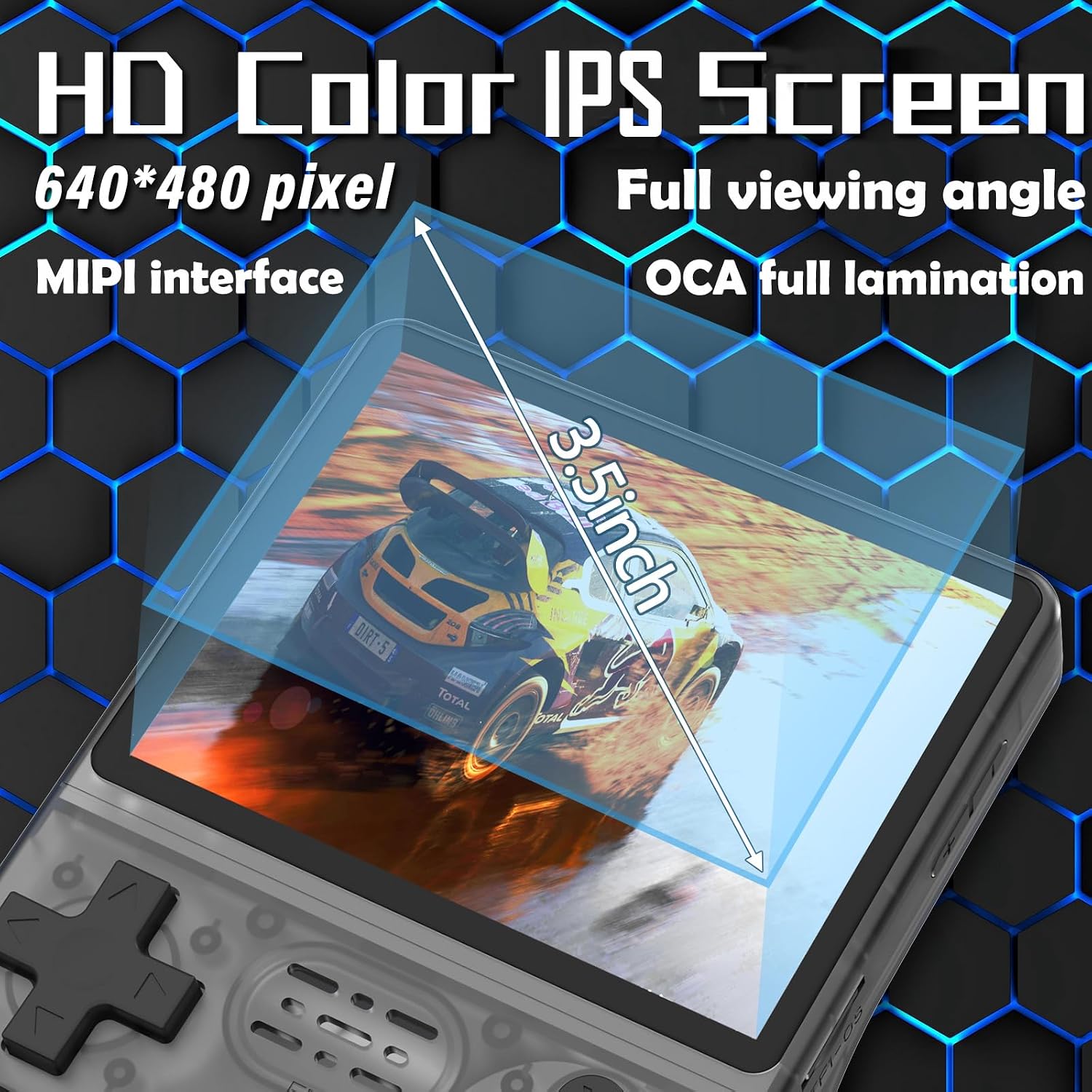 RegiisJoy 30000 en 1 consola de juegos portátil, pantalla IPS de 3....