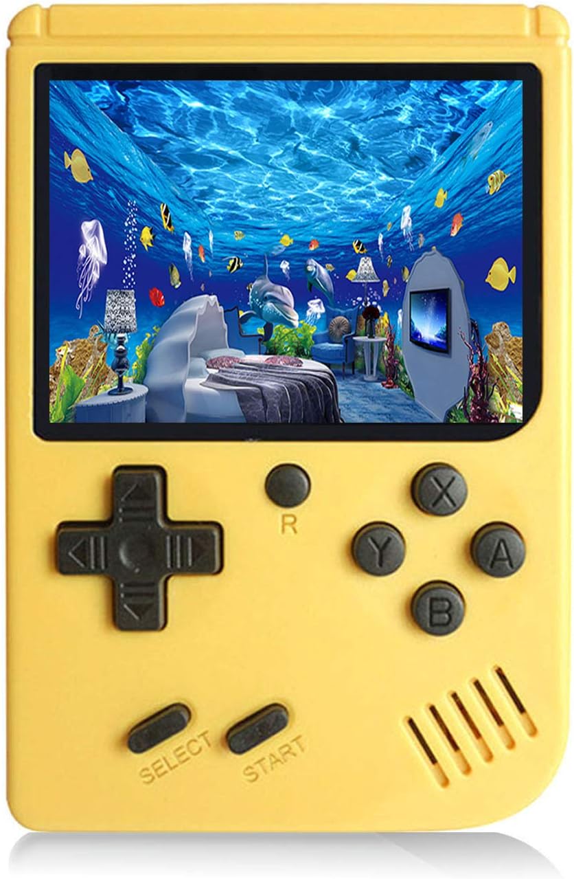 Jafatoy - Consola de juegos de mano para niños y adultos retro, 168...
