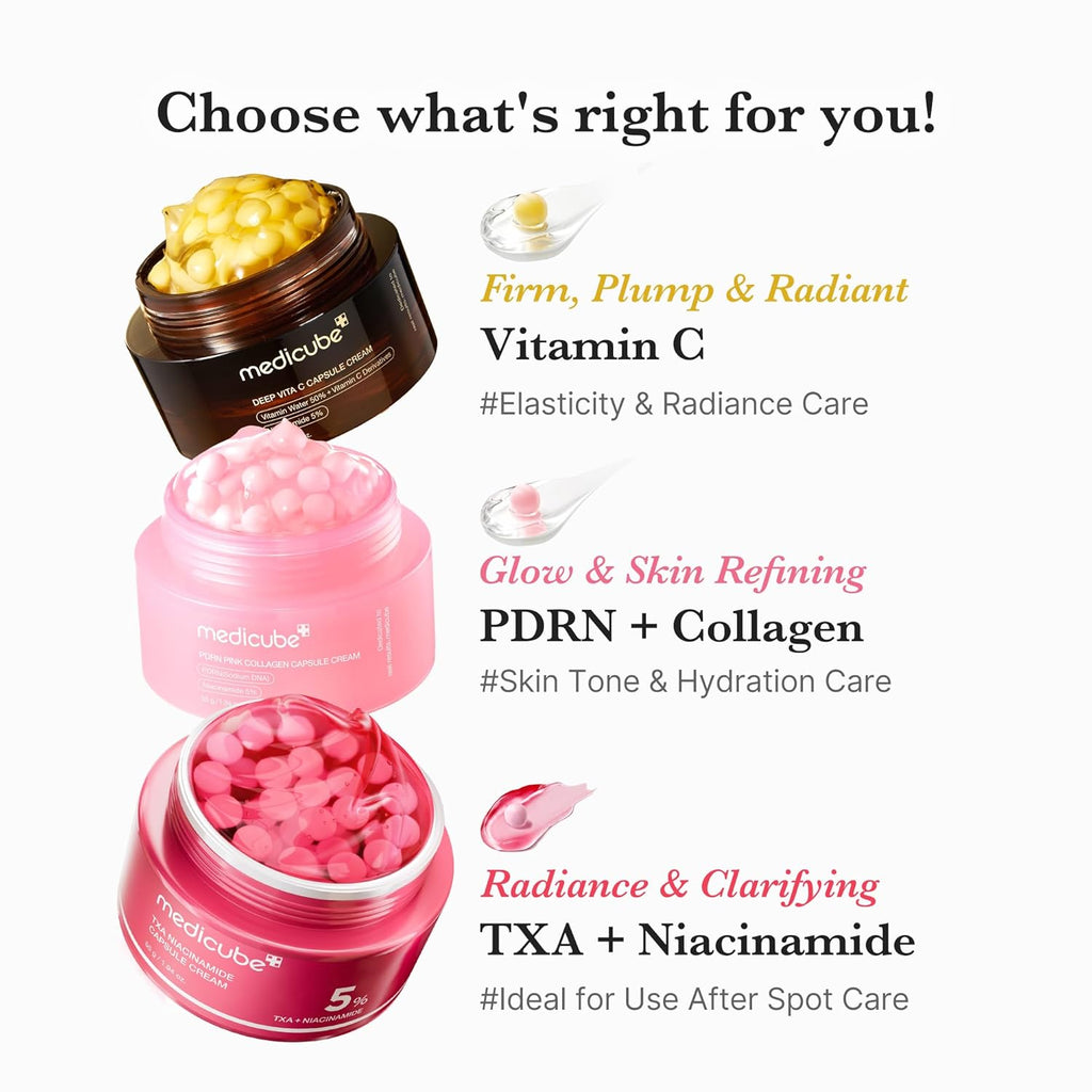 medicube Crema cápsula con vitamina C profunda | Liposoma Vitamina...