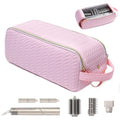ELCUPA Bolsa de viaje grande para herramientas para el cabello comp...