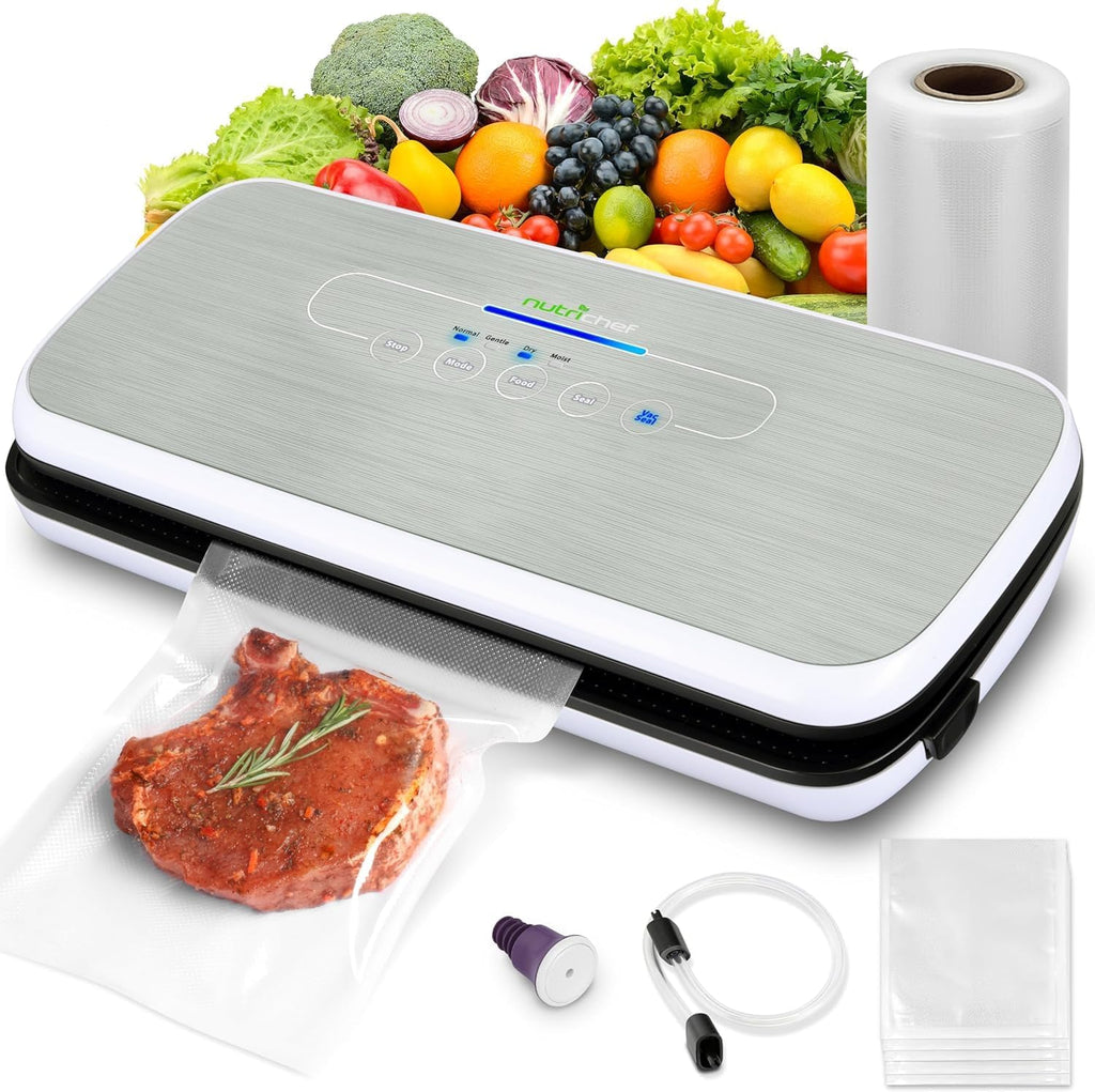 NutriChef Sistema automático de sellado de aire al vacío para conse...