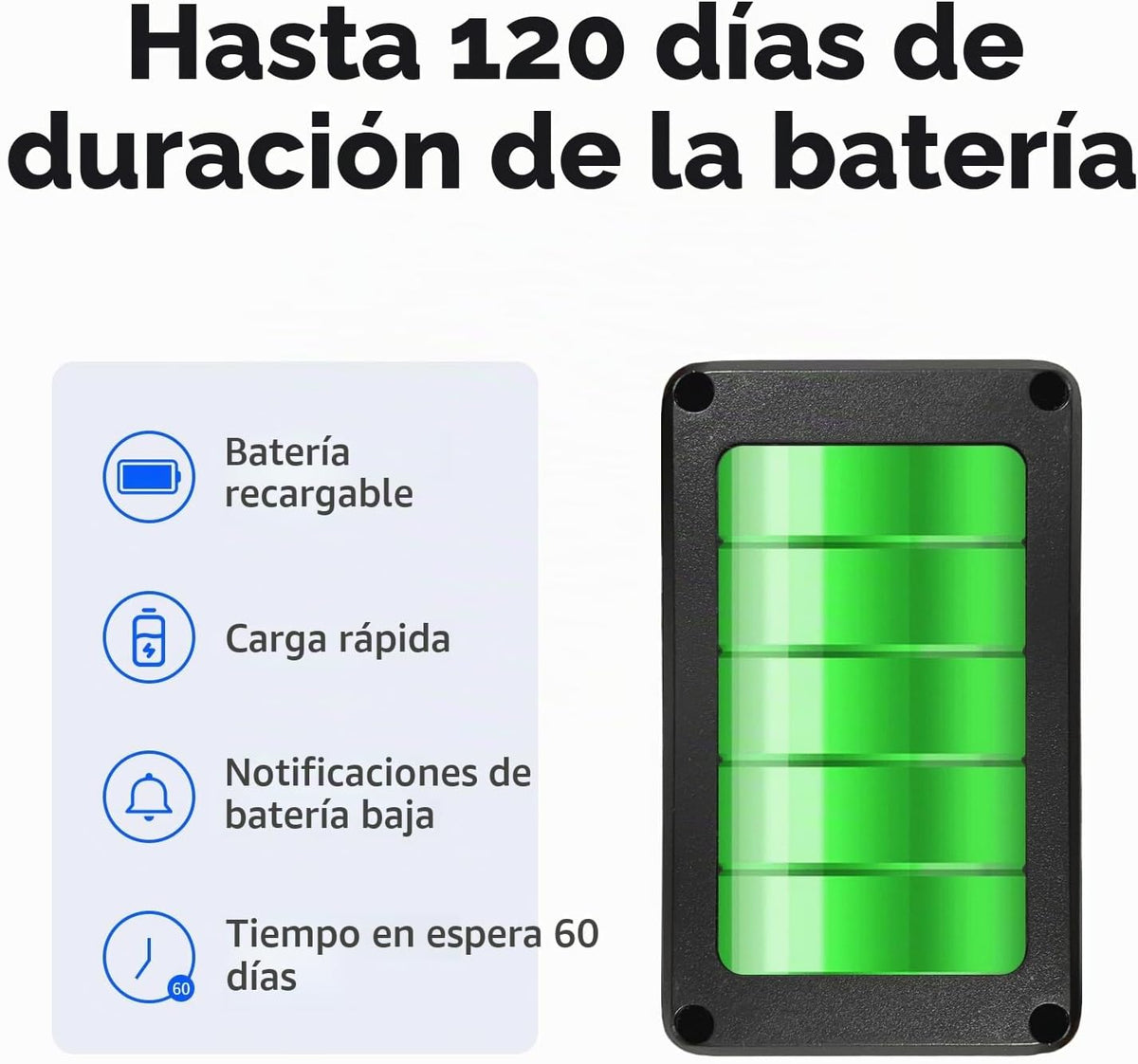Rastreador GPS magnético para vehículos, sin tarifa mensual, sin |...