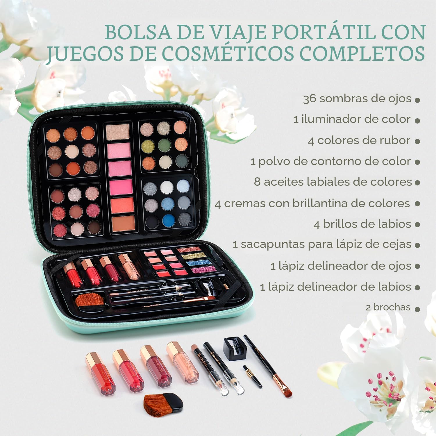 Color Nymph Kits de Maquillaje para Principiantes Regalo para Adole...