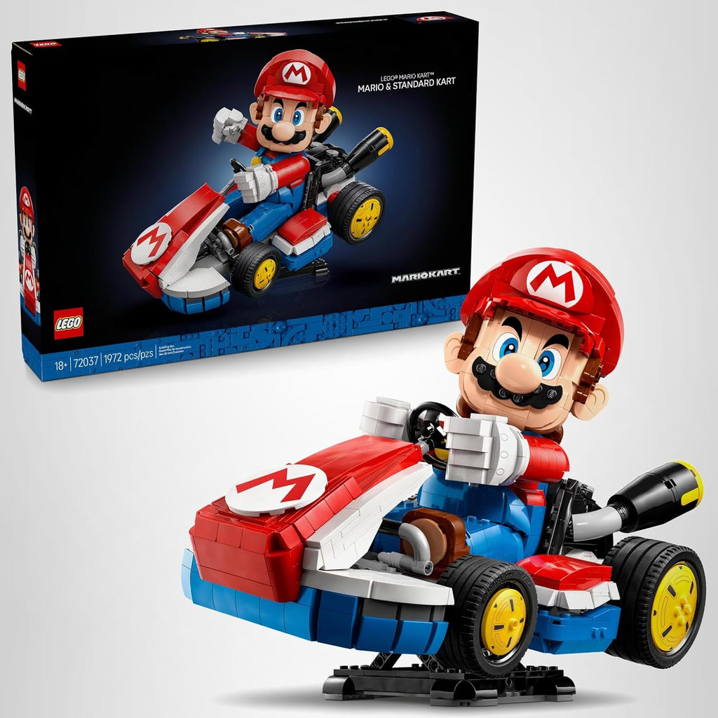 LEGO Super Mario: Mario Kart - Juego de construcción de Mario y kar...