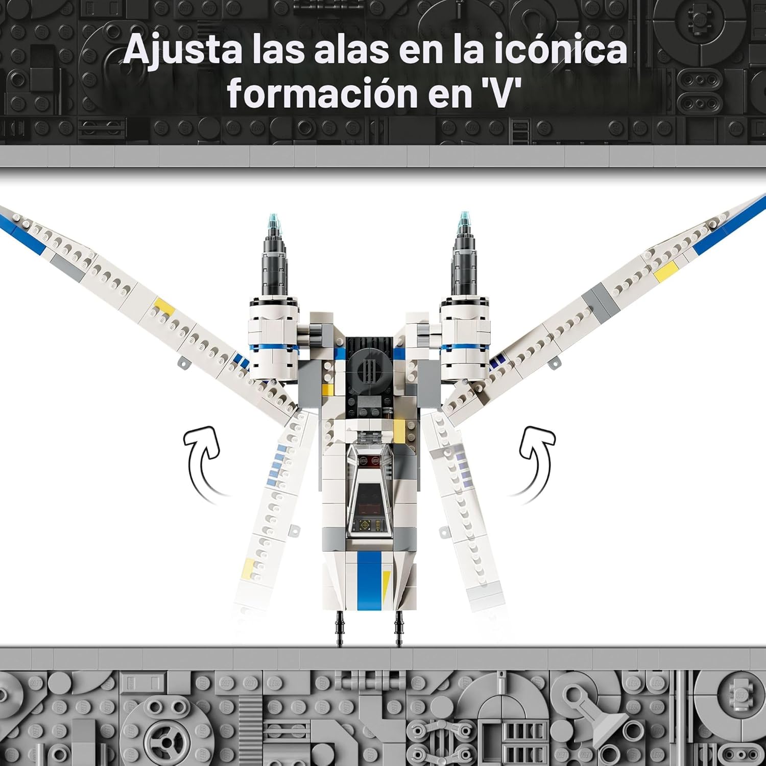 LEGO Star Wars Conjunto de Construcción U-Wing de los Rebeldes - In...