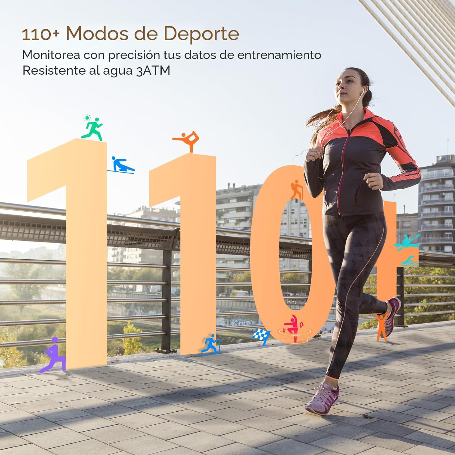 Reloj inteligente para mujer, responder\/hacer llamadas, pantalla u...