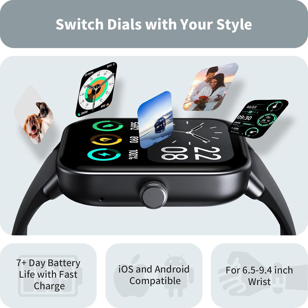 Relojes inteligentes para hombres y mujeres, rastreador de activida...