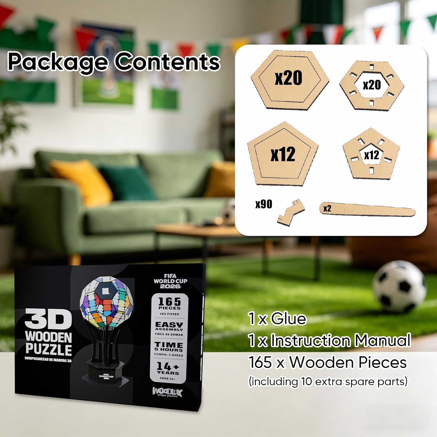 Juego de construcción de trofeos oficial de la Copa Mundial de la F...
