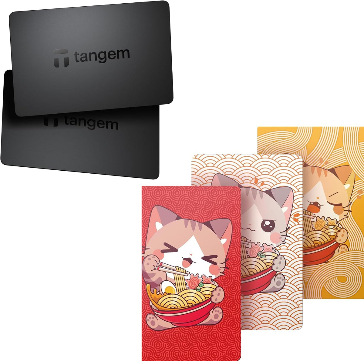 TANGEM Wallet 2.0 Bundle (Paquete de 2) Cartera Ramen (paquete de 3...