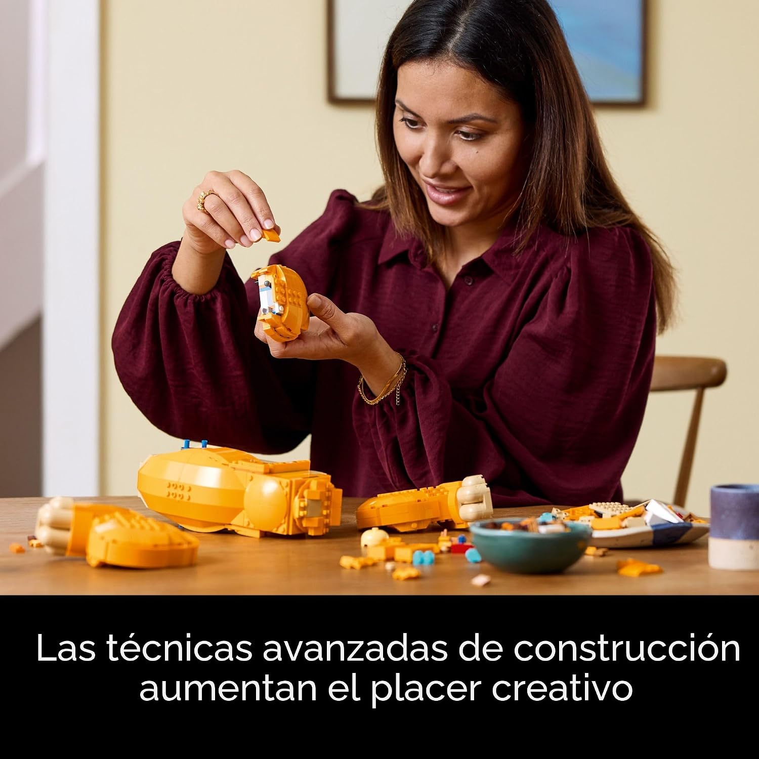 LEGO Disney El Joven Simba El Rey León Sets de Construcción para Ad...