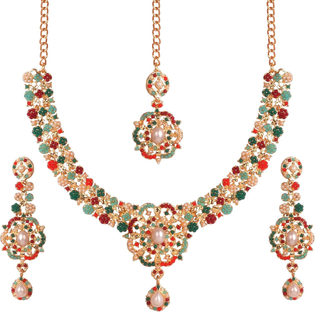 Conjuntos de joyas Touchstone para mujer, joyería india para boda,...