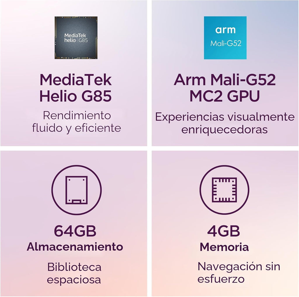 Lenovo Tab One - Tableta ligera - hasta 12.5 horas de reproducción...