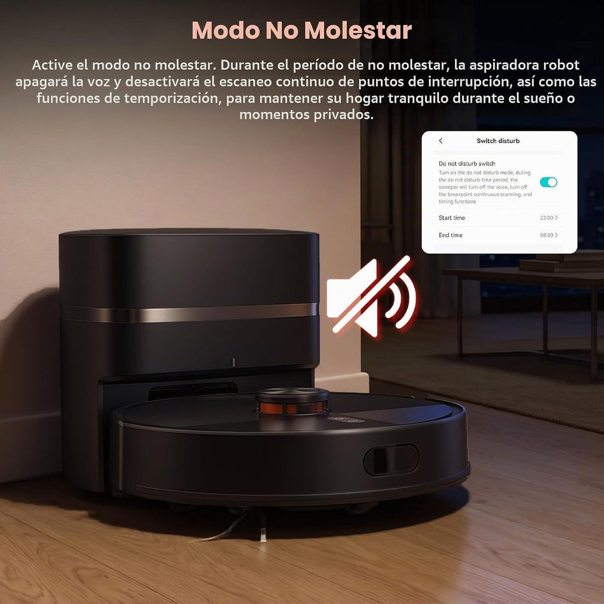 LVKANGDA Robot aspiradora de suelo D17S MAX 0821B, 12,000 Pa Robot...