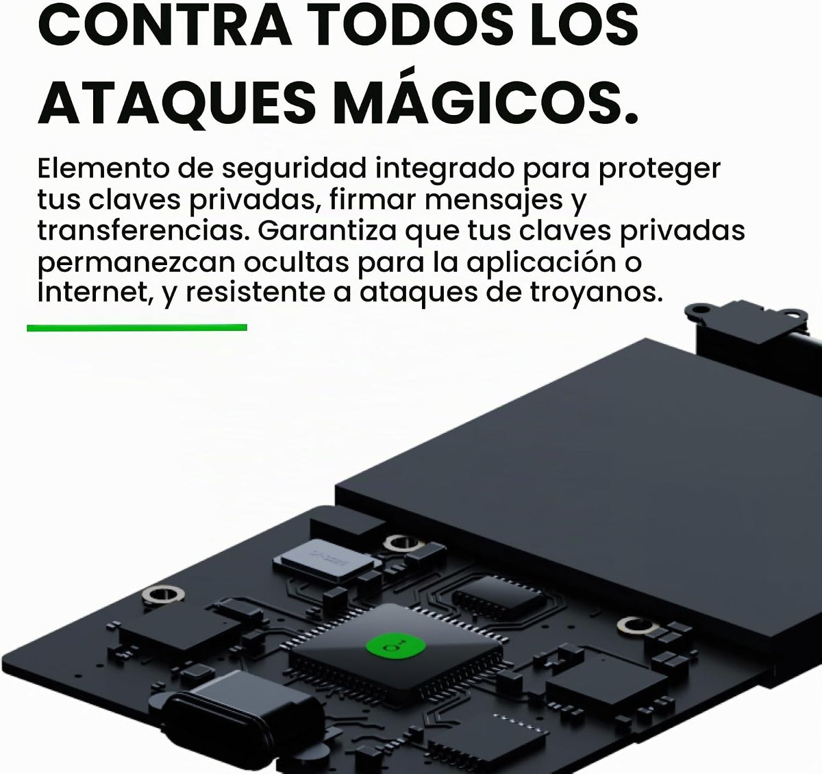 OneKey Classic 1S Pure Crypto Cold Wallet \u2014 Sin batería, códig...