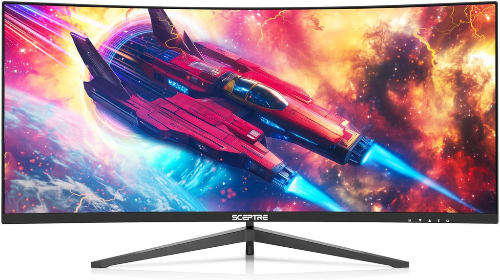 ¡Nuevo! Sceptre - Monitor para juegos curvado de 30 pulgadas 200+Hz...