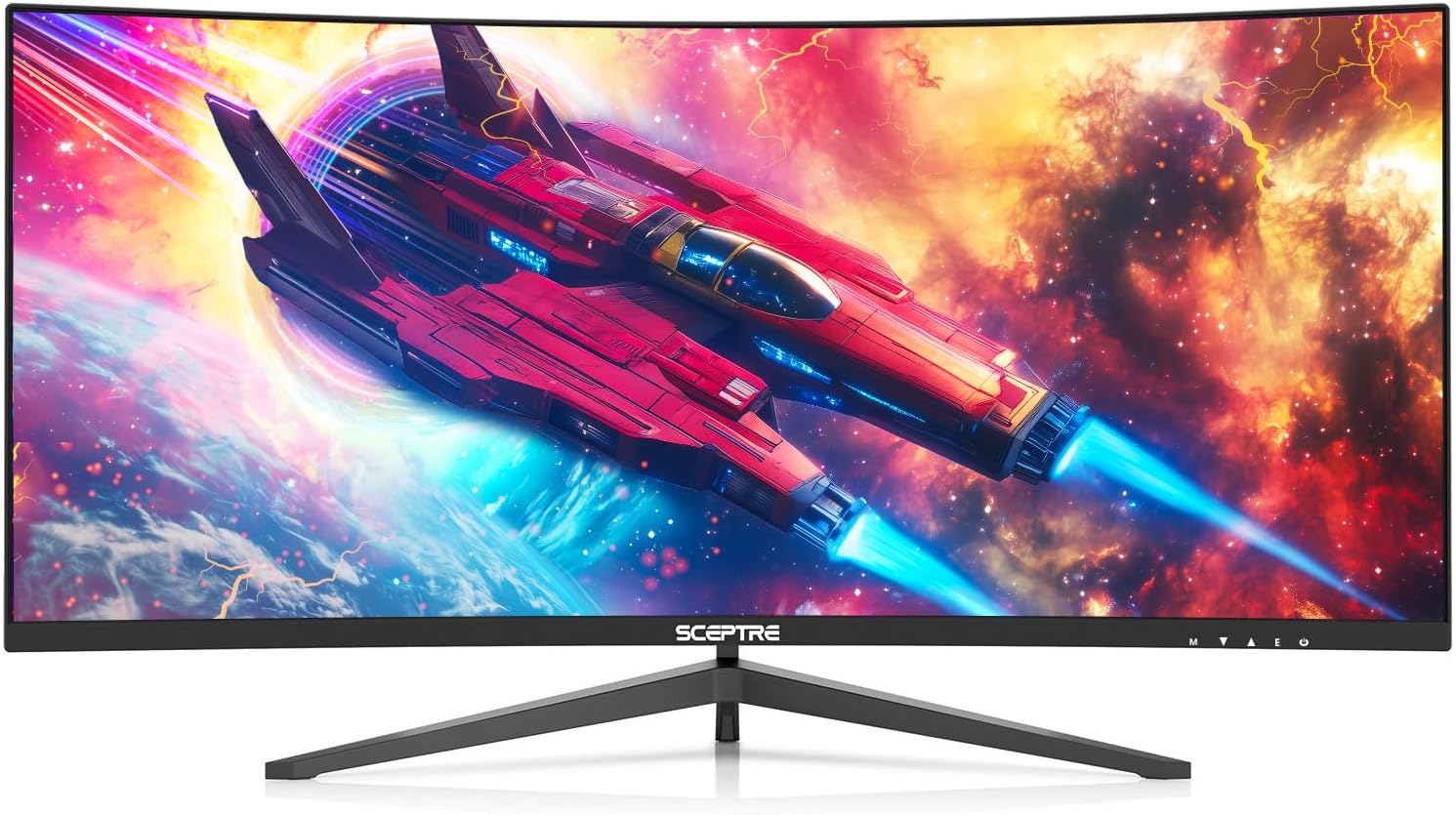 ¡Nuevo! Sceptre - Monitor para juegos curvado de 30 pulgadas 200+Hz...