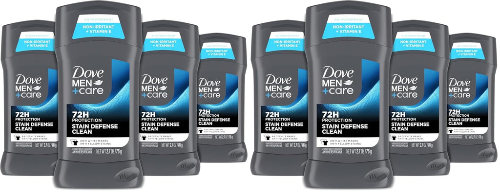 Dove Men+Care - Desodorante en barra para defensa de manchas para h...