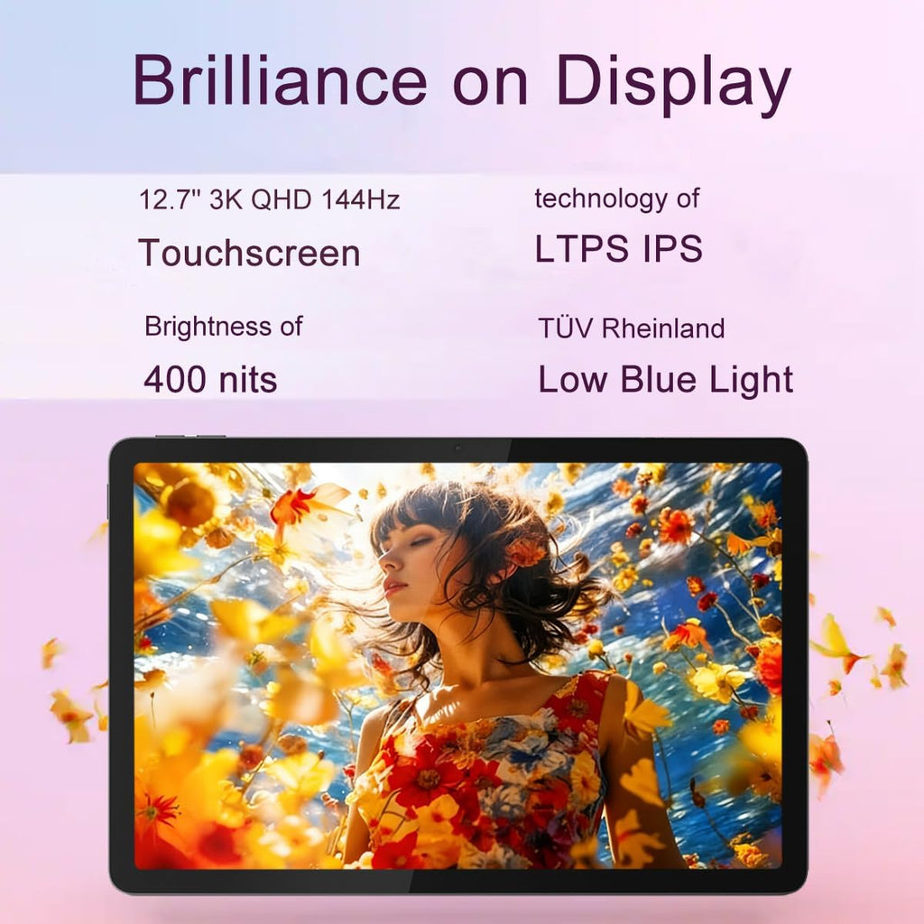 Lenovo Idea Tab Pro AI Android Tablet, pantalla táctil 3K QHD 144Hz...