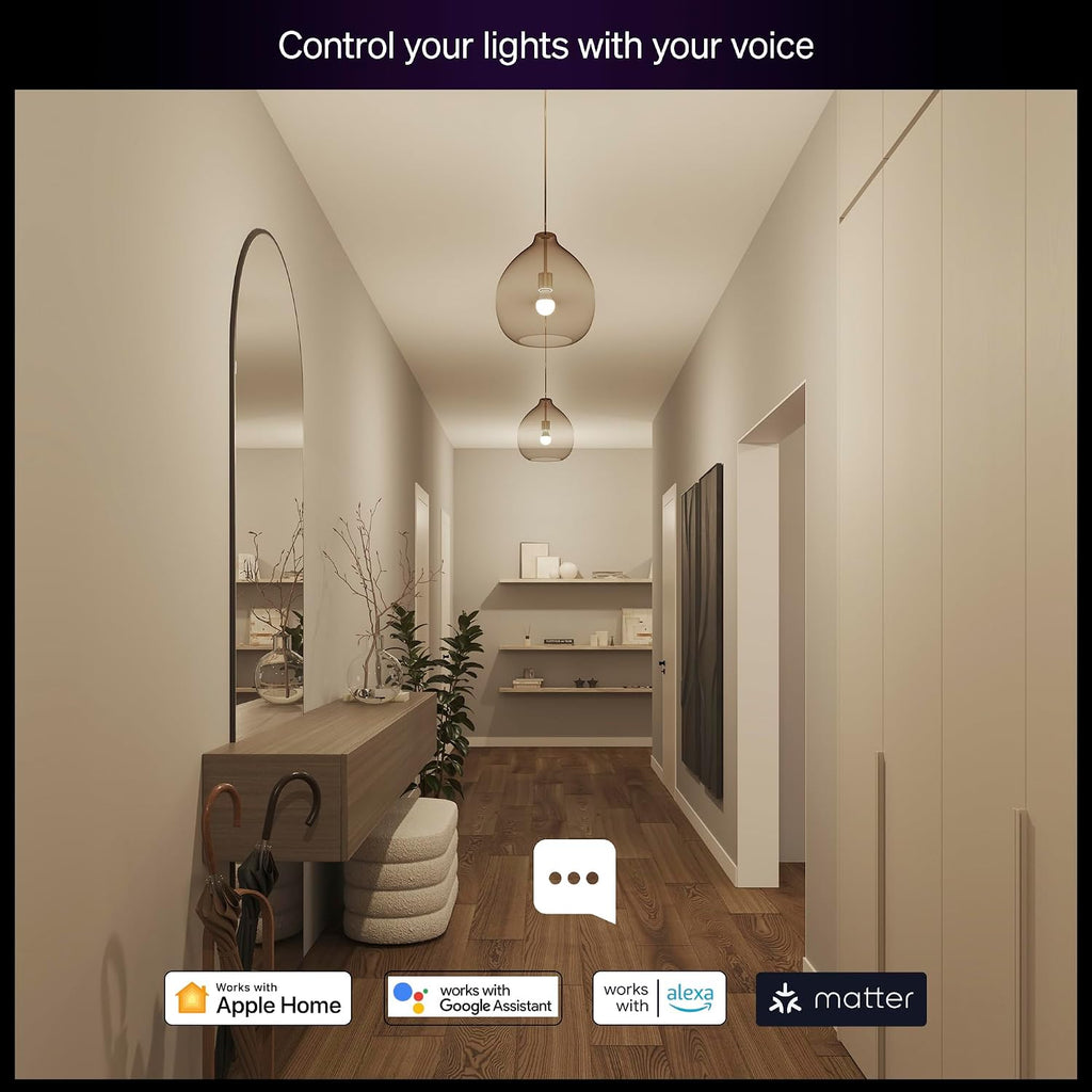 Philips Hue Essential - Bombilla LED inteligente A19, ambiente blan...