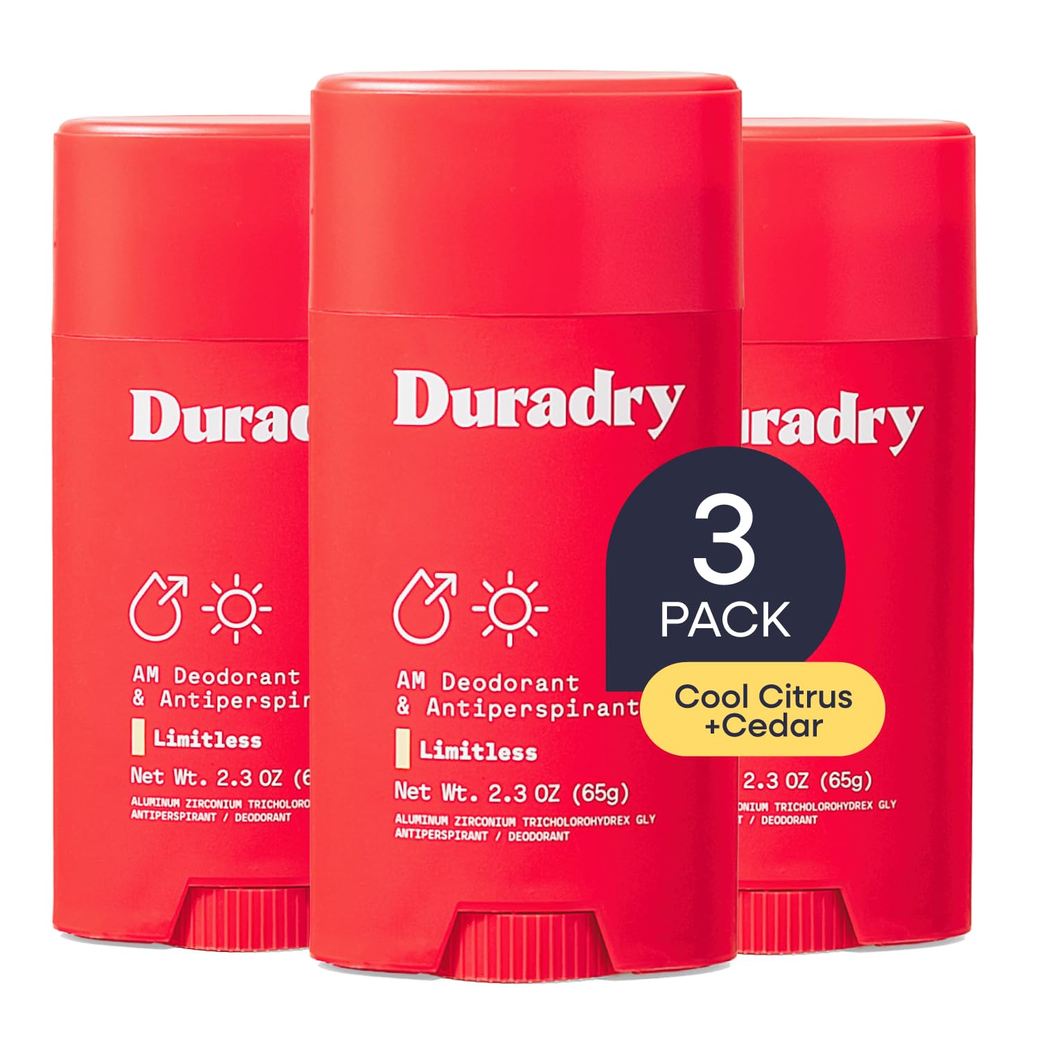 Duradry Desodorante antitranspirante de fuerza clínica para mujeres...