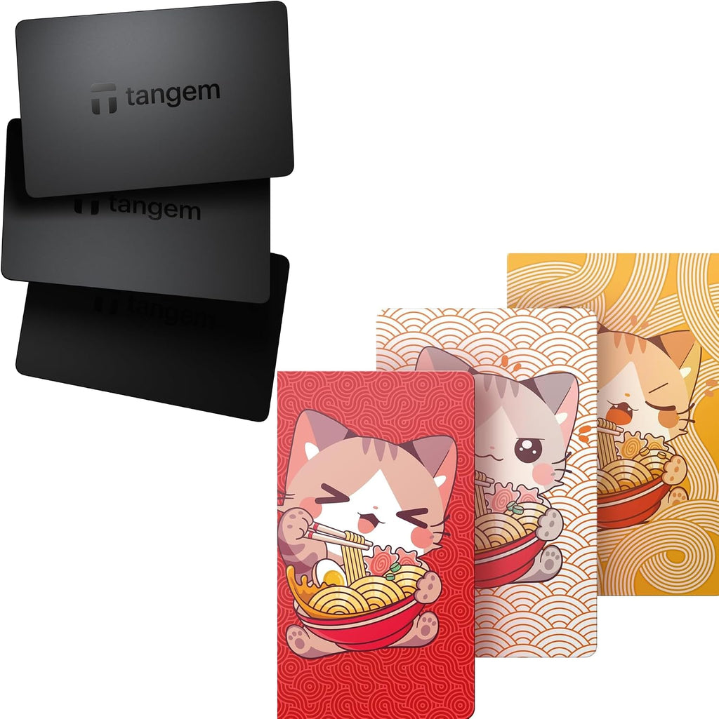 TANGEM - Cartera 2.0 (paquete de 3) cartera Ramen (paquete de 3) \u...
