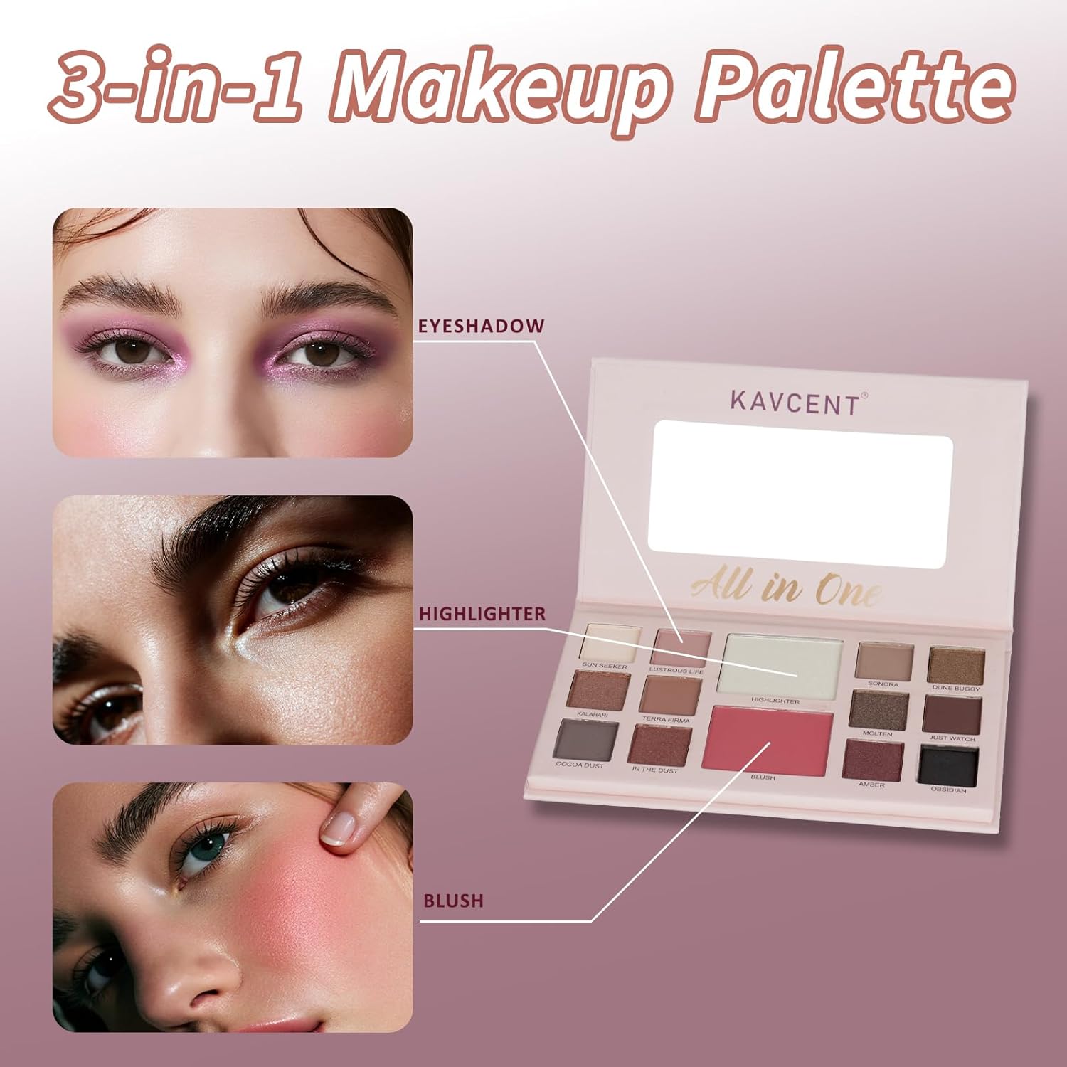 Juego de maquillaje para adolescentes, kit de maquillaje para adole...