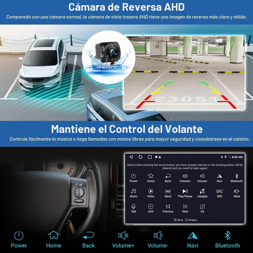 2G+64G Android 13 Car Stereo para Hyundai Accent 2012-2017 con Carp...