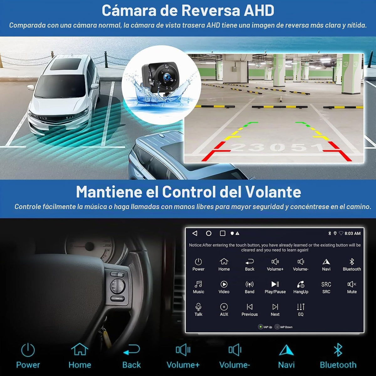 2G+64G Android 13 Car Stereo para Hyundai Accent 2012-2017 con Carp...