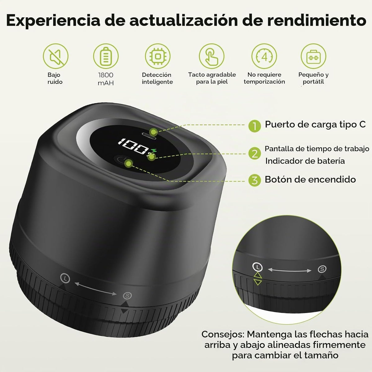 Kit de sellador al vacío de tarros Mason eléctrico, 3 en 1, 10 tapa...