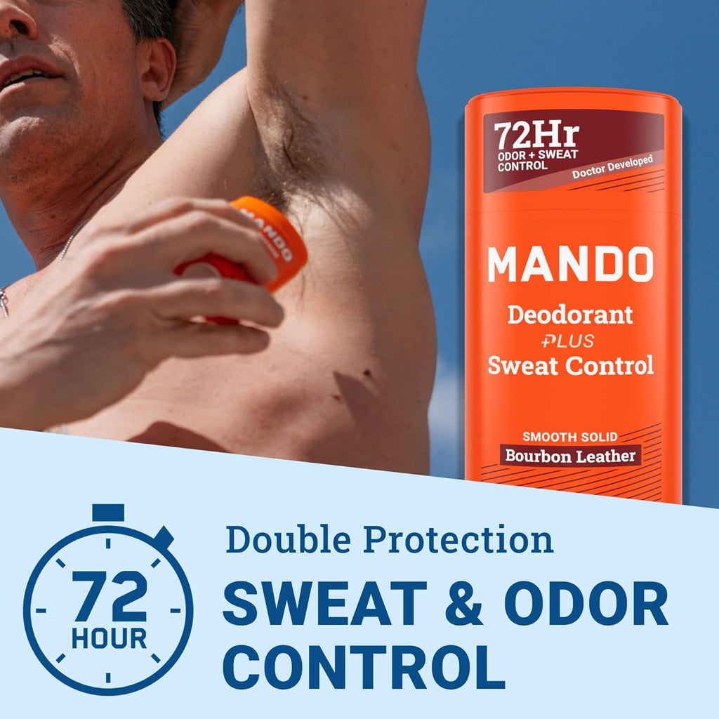 Mando Desodorante antitranspirante para control del sudor y el olor...