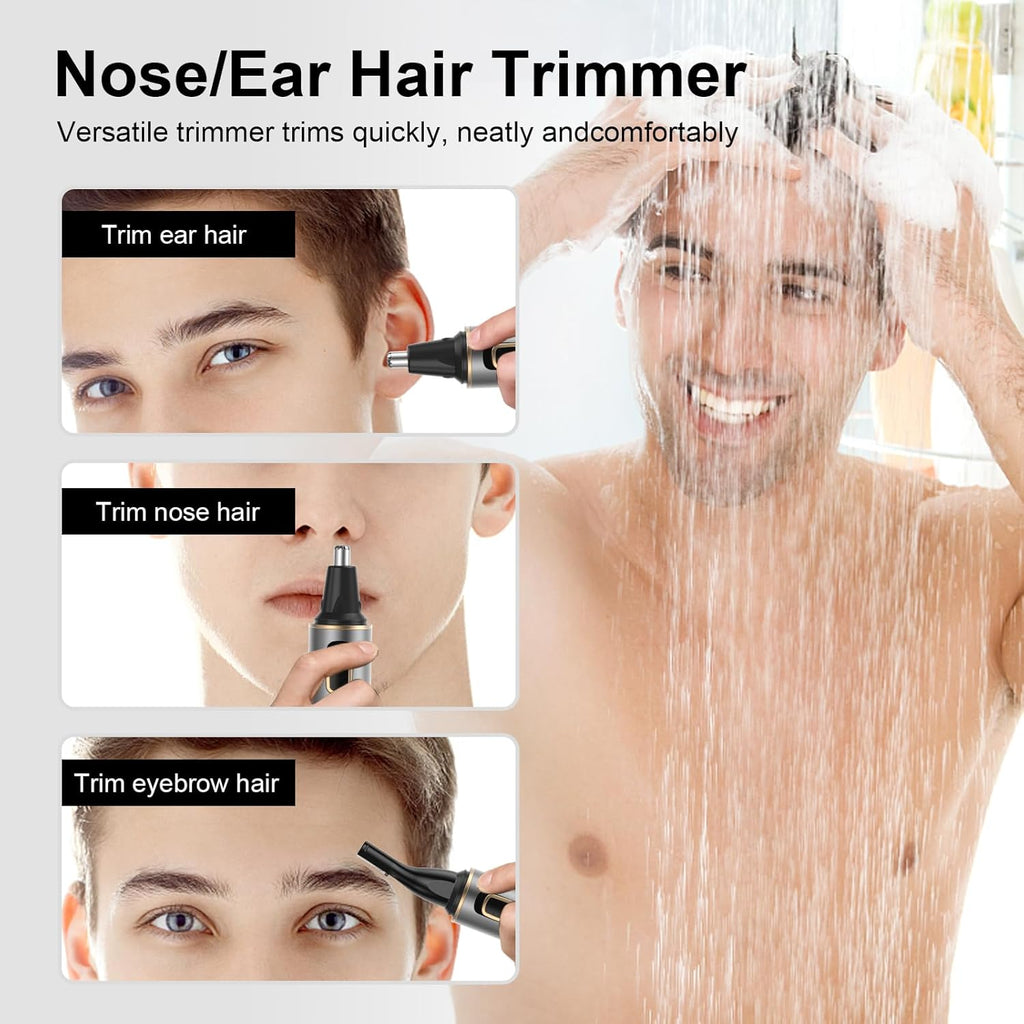 XOOMRSCP Recortadora de pelo de nariz para hombres, recortadora de...