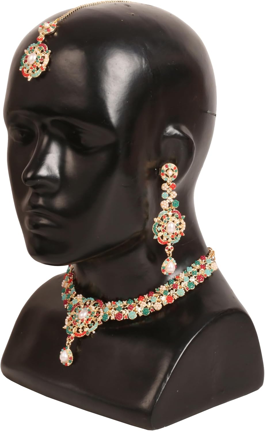 Conjuntos de joyas Touchstone para mujer, joyería india para boda,...