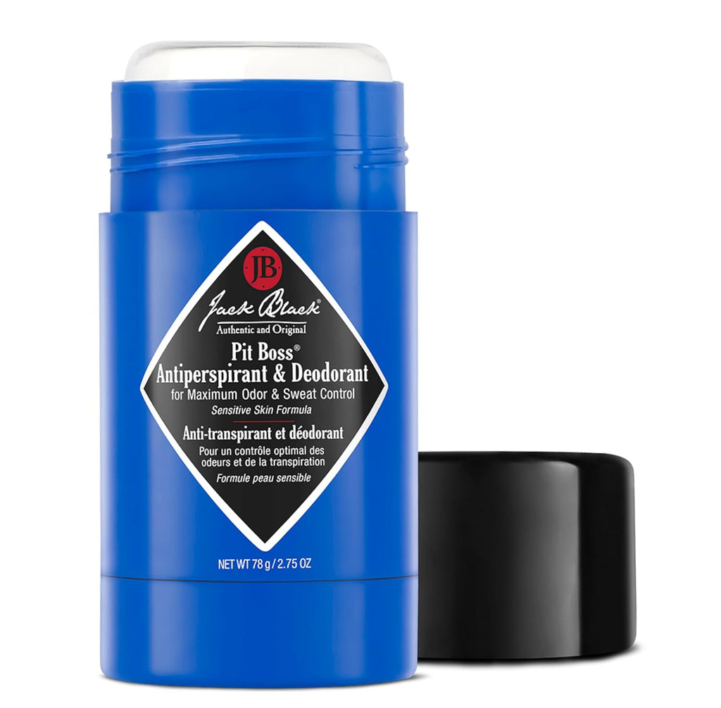 Desodorante y antitranspirante Jack Black Pit Boss para hombres - 2...