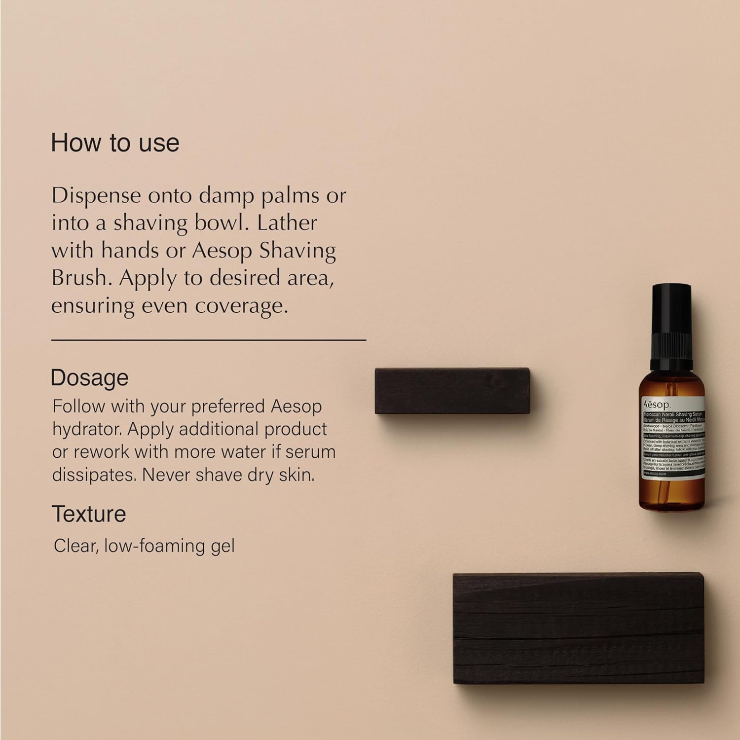 Aesop Serum de afeitado Neroli marroquí | Tratamiento de golpes de...