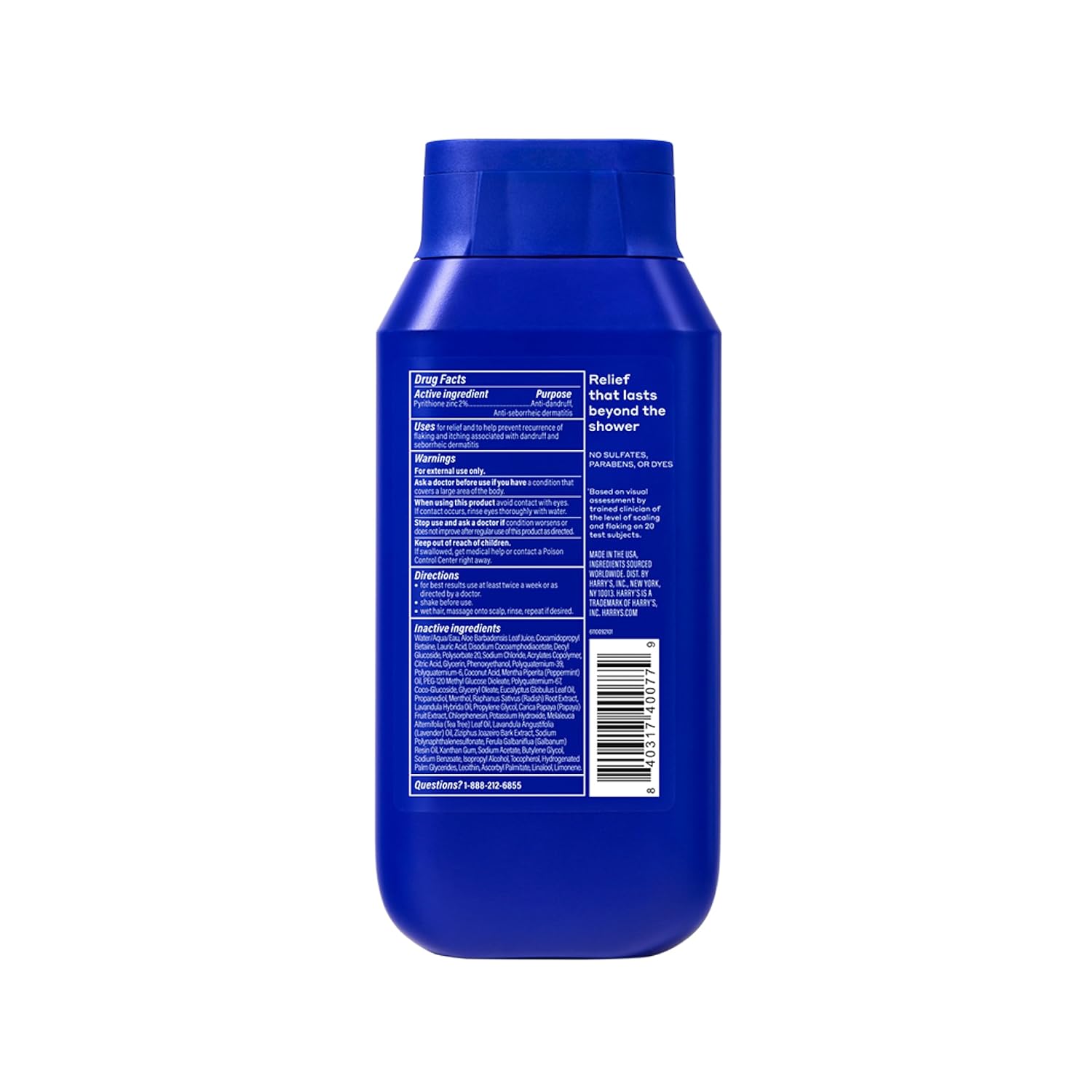 Harry's Champú y acondicionador 2 en 1 para hombre extra fuerte...