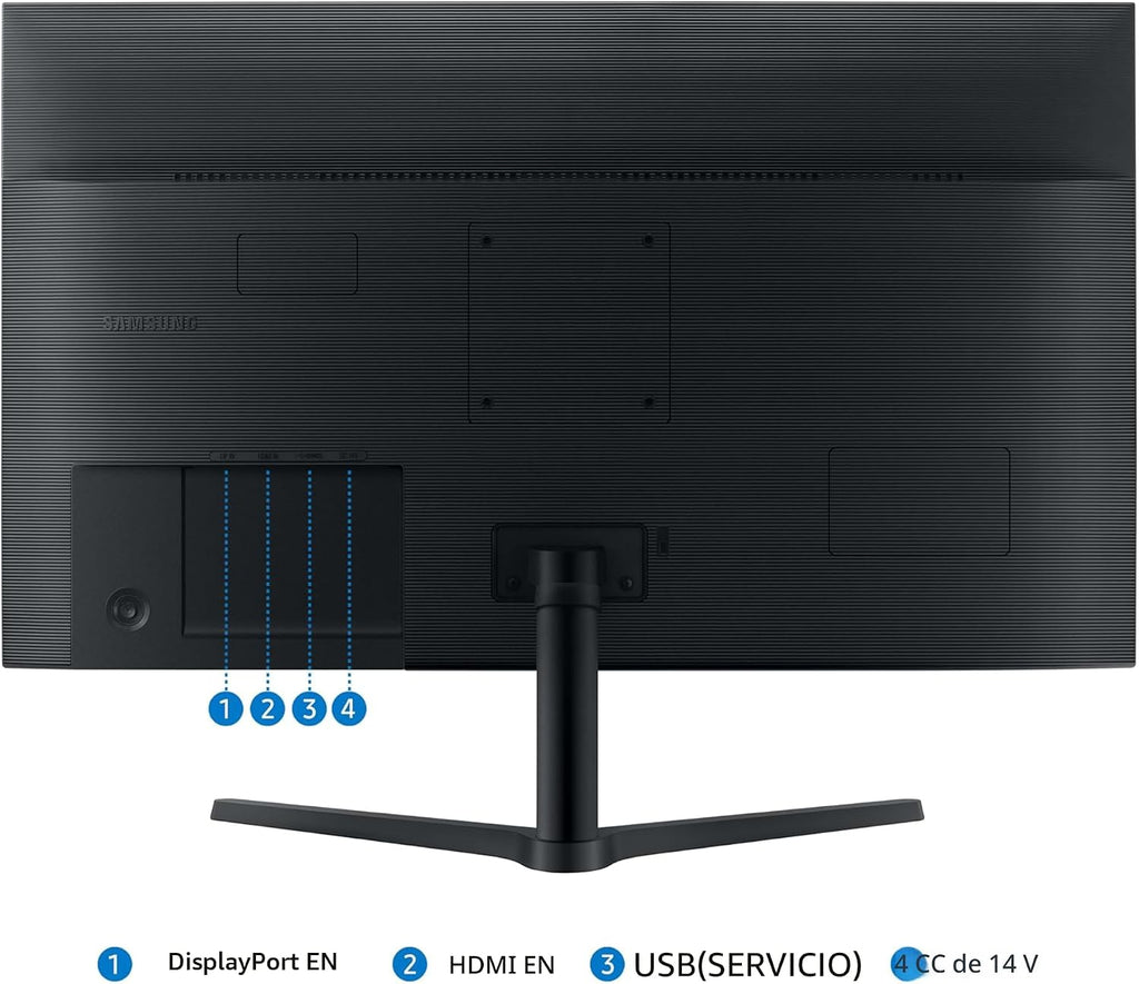 Samsung Monitor de computadora plano de 32 pulgadas, 75Hz, pantalla...