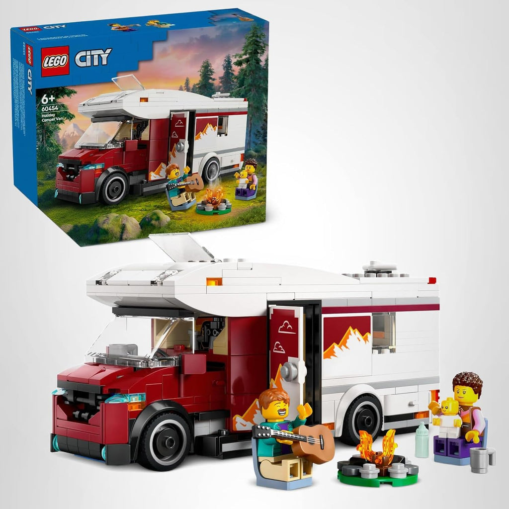LEGO City - Furgoneta de Vacaciones de Aventura Festiva 60454 - Jue...