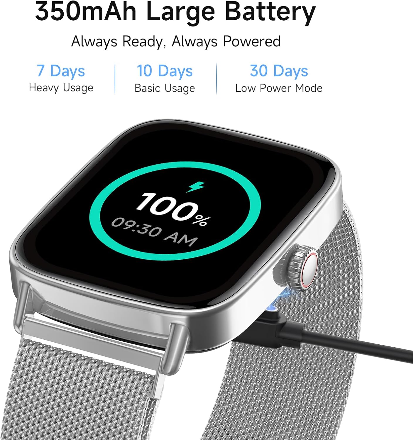 Reloj inteligente para hombres y mujeres, reloj inteligente HD de 1...