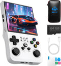 R36MAX - Consola de juegos portátil portátil IPS de 4 pulgadas, sis...