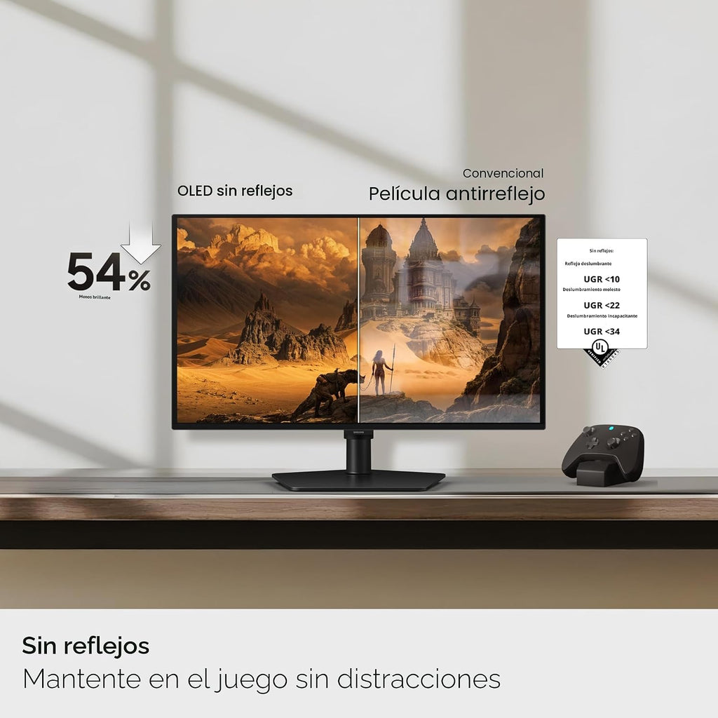 Samsung Odyssey OLED G6 (G61SH) - Monitor para juegos de 27 pulgada...