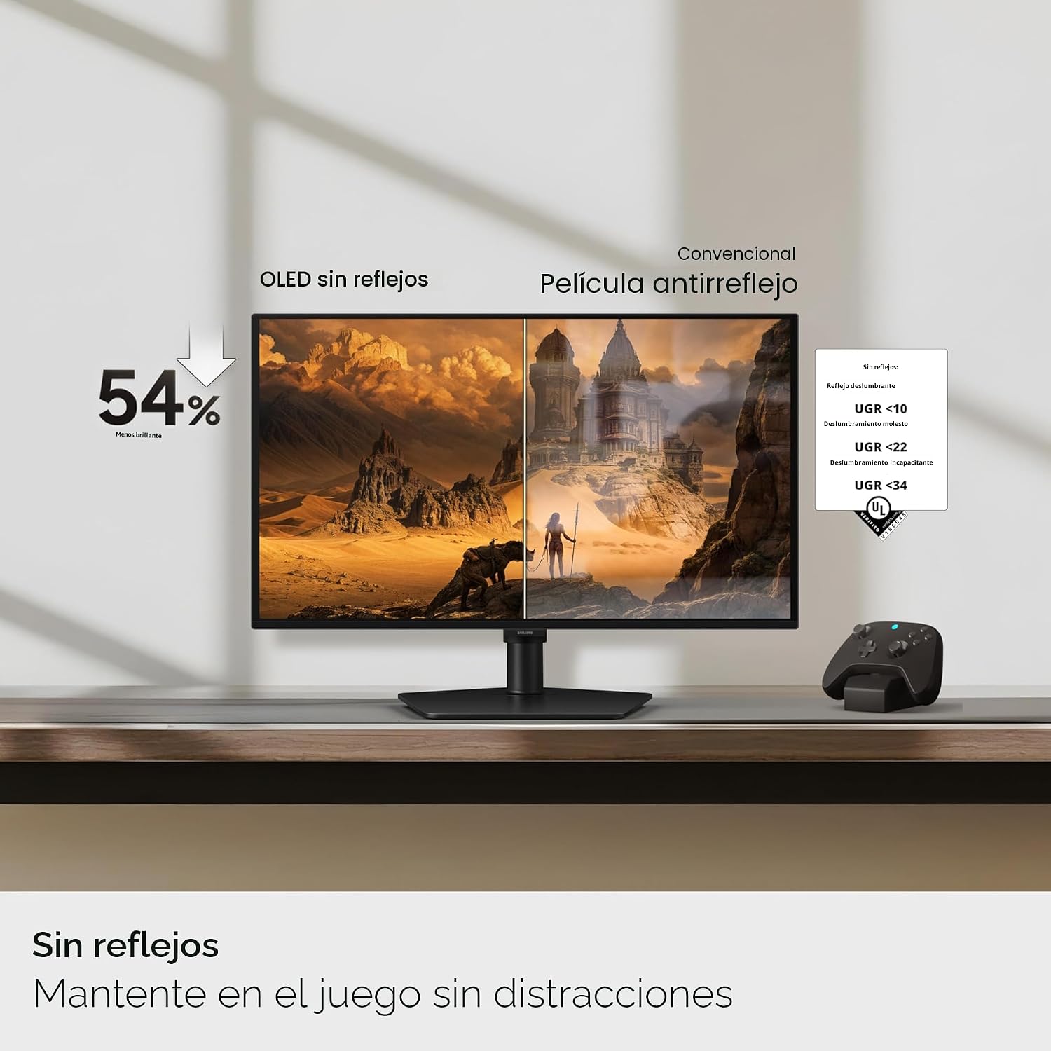Samsung Odyssey OLED G6 (G61SH) - Monitor para juegos de 27 pulgada...