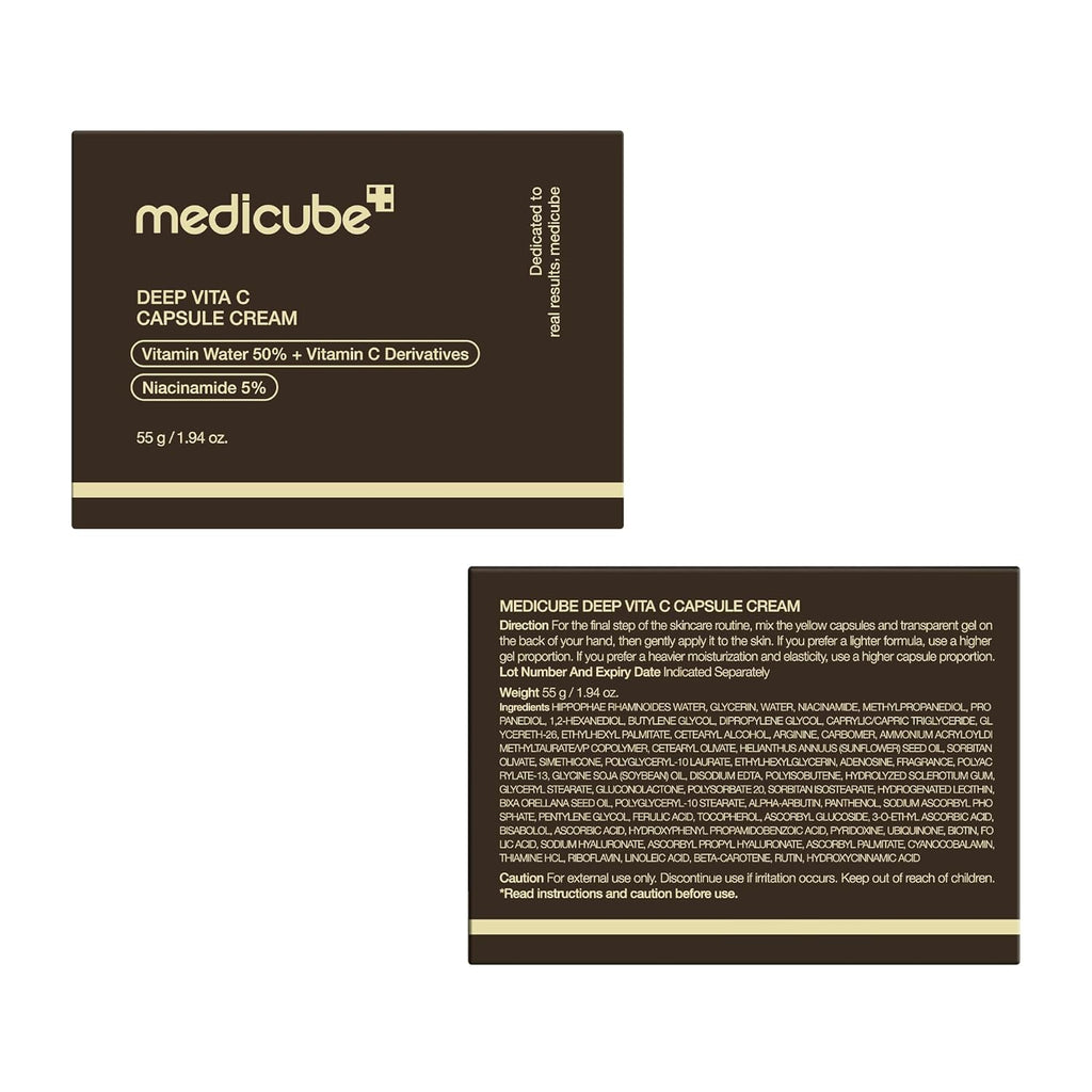 medicube Crema cápsula con vitamina C profunda | Liposoma Vitamina...