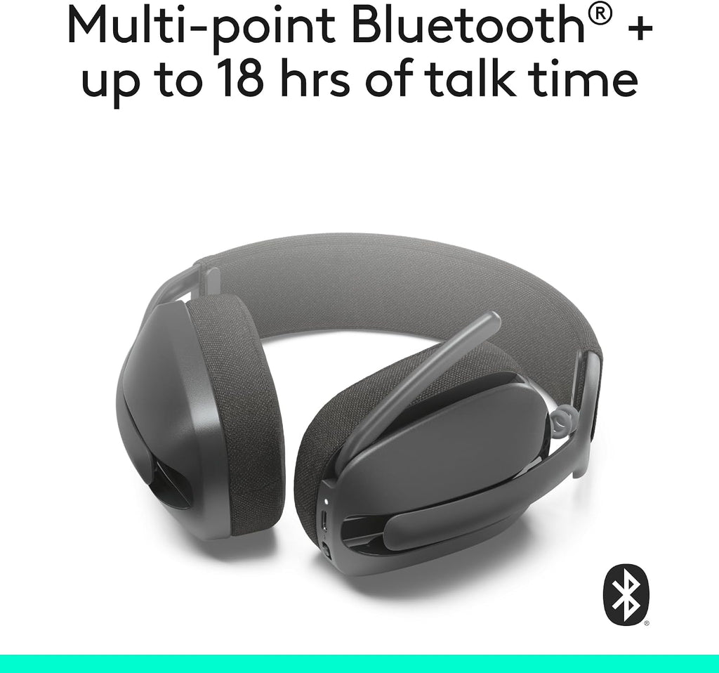 Logitech Zone Vibe 100 - Auriculares inalámbricos ligeros sobre la...