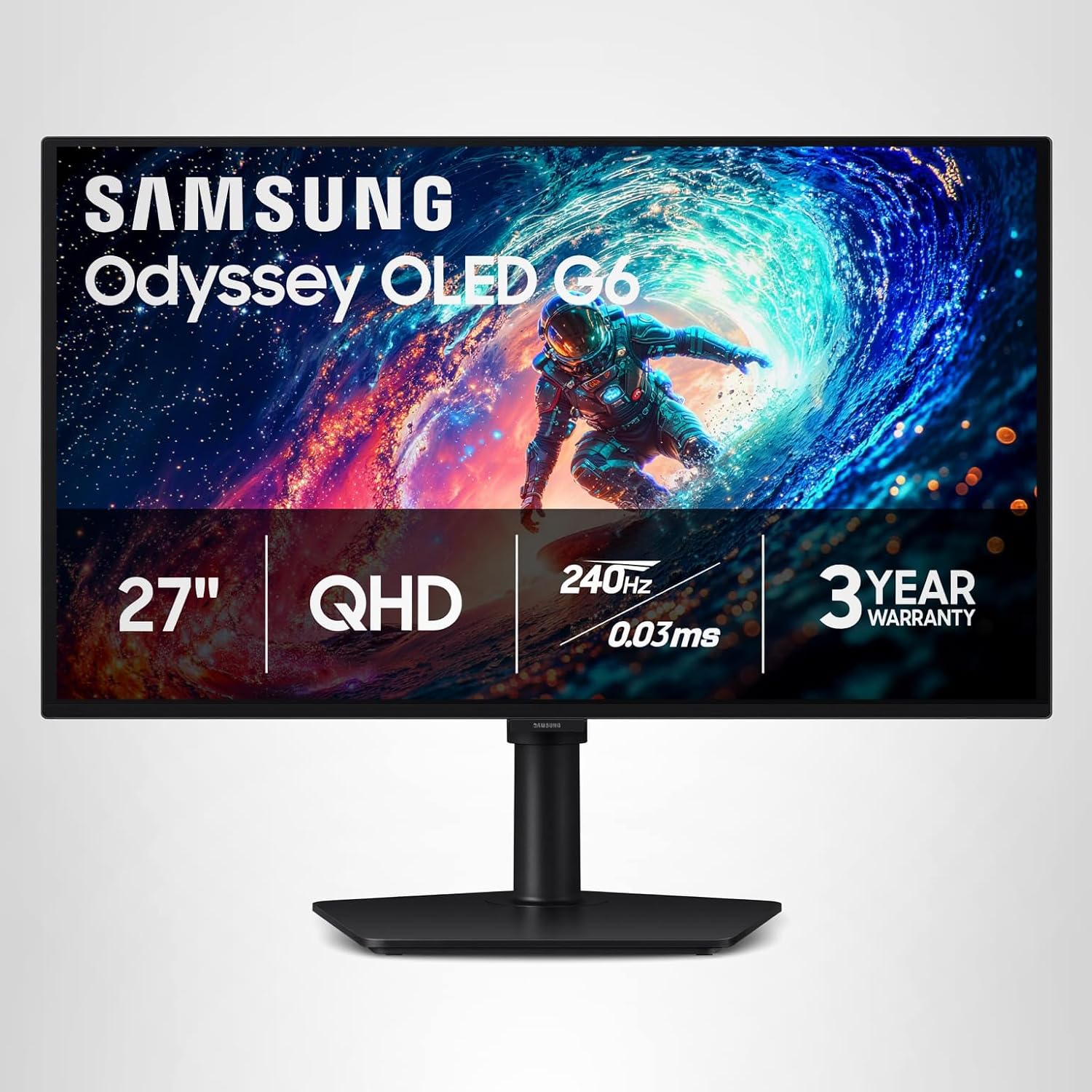 Samsung Odyssey OLED G6 (G61SH) - Monitor para juegos de 27 pulgada...