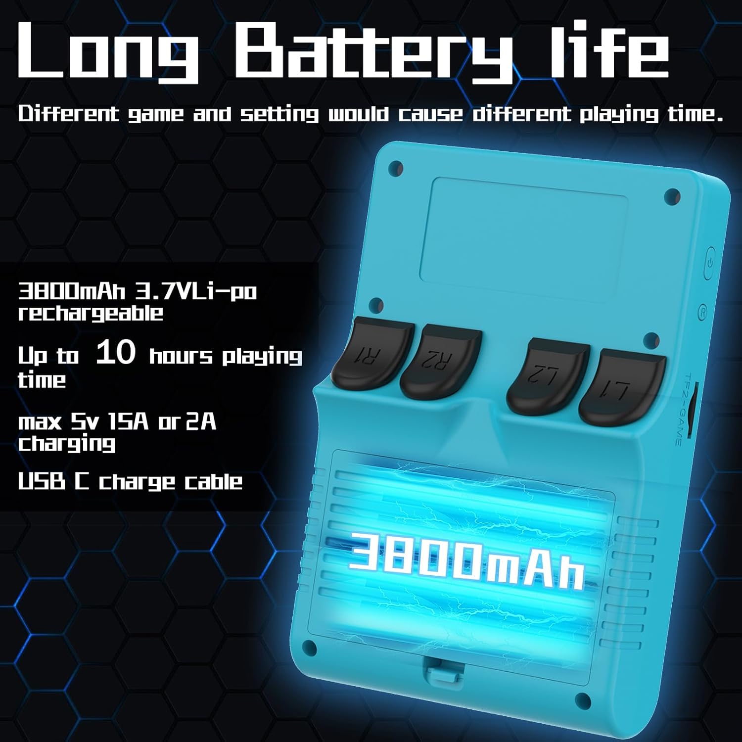 RegiisJoy 30000 en 1 Consola de Juegos de Mano, Pantalla IPS de 3.5...