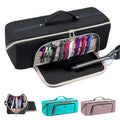 ELCUPA Bolsa de Viaje Grande para Herramientas de Cabello con Alfom...